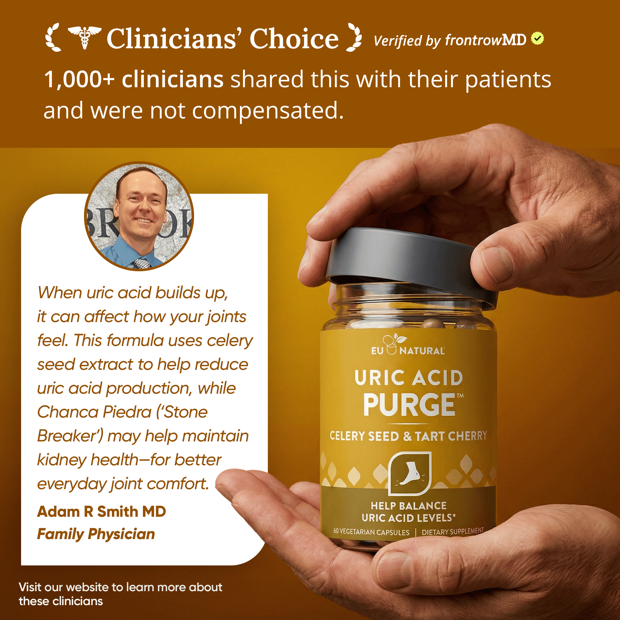 Eu Natural Eu Natural PURGE Uric Acid Cleanse & Joint Health