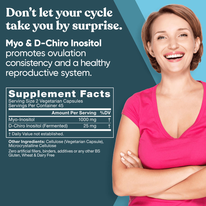 Eu Natural REGULATE Myo-Inositol Ovarian & Hormonal Balance (6 Pack)