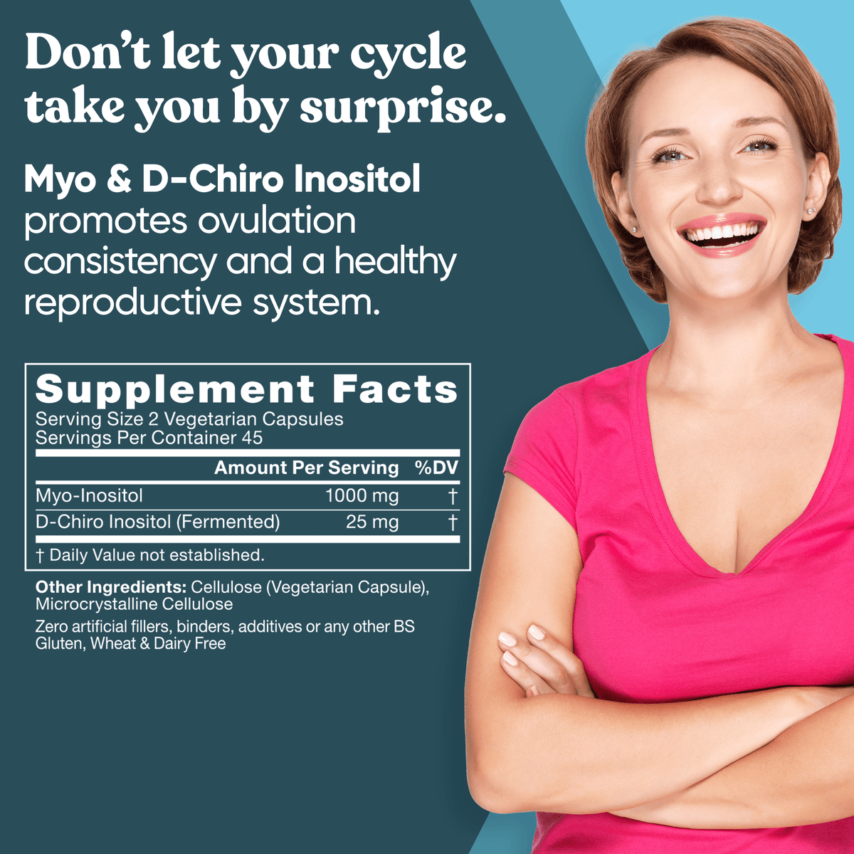 Eu Natural REGULATE Myo-Inositol Ovarian &amp; Hormonal Balance