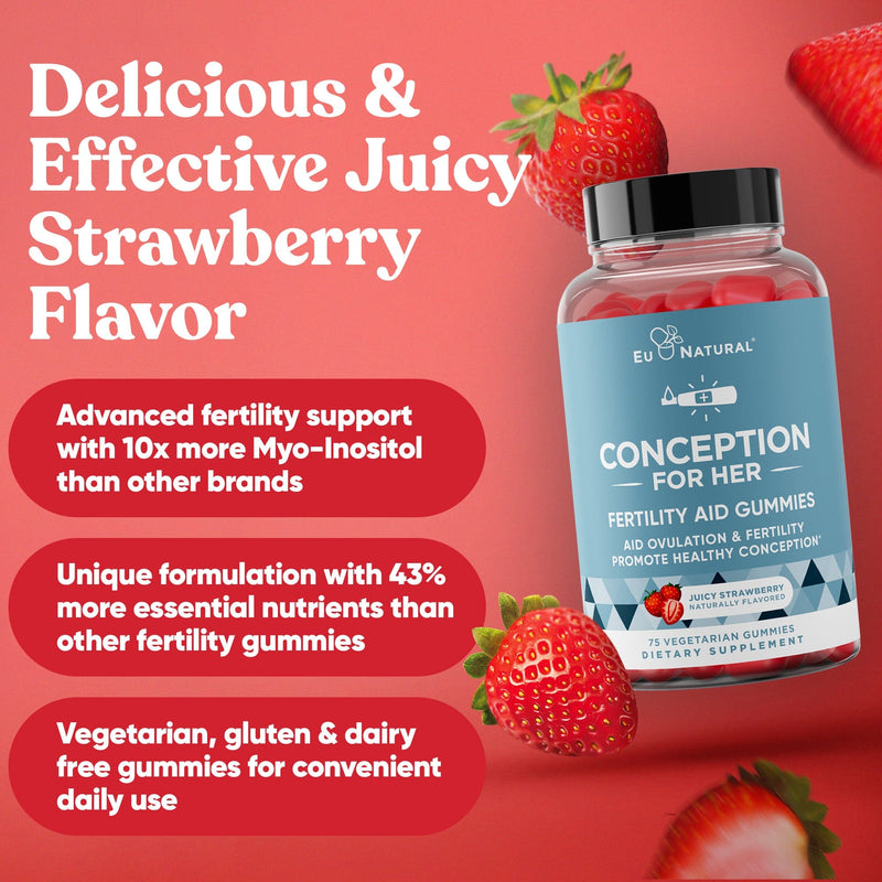 Eu Natural CONCEPTION FOR HER GUMMIES (3 Pack)