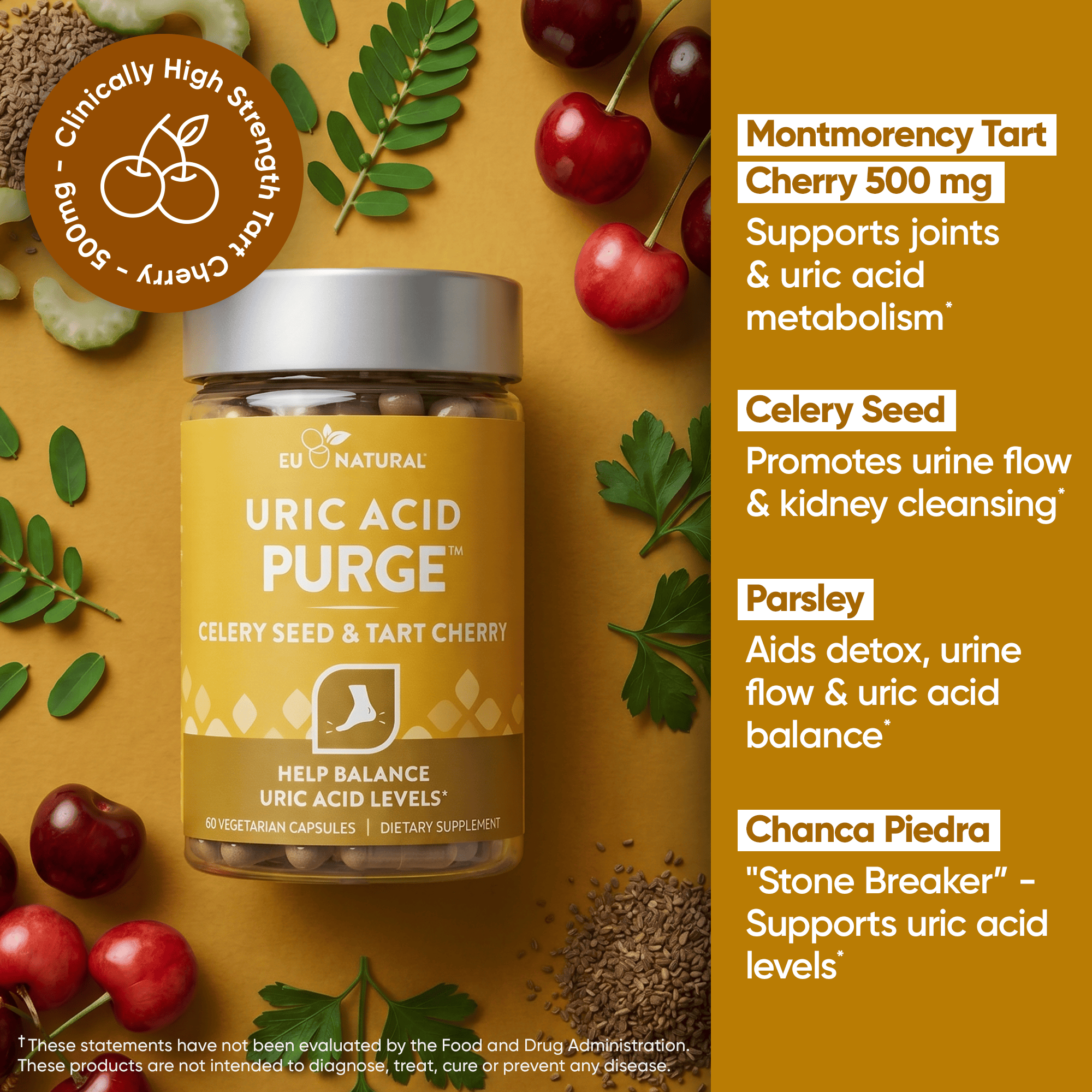 Eu Natural Eu Natural PURGE Uric Acid Cleanse & Joint Health
