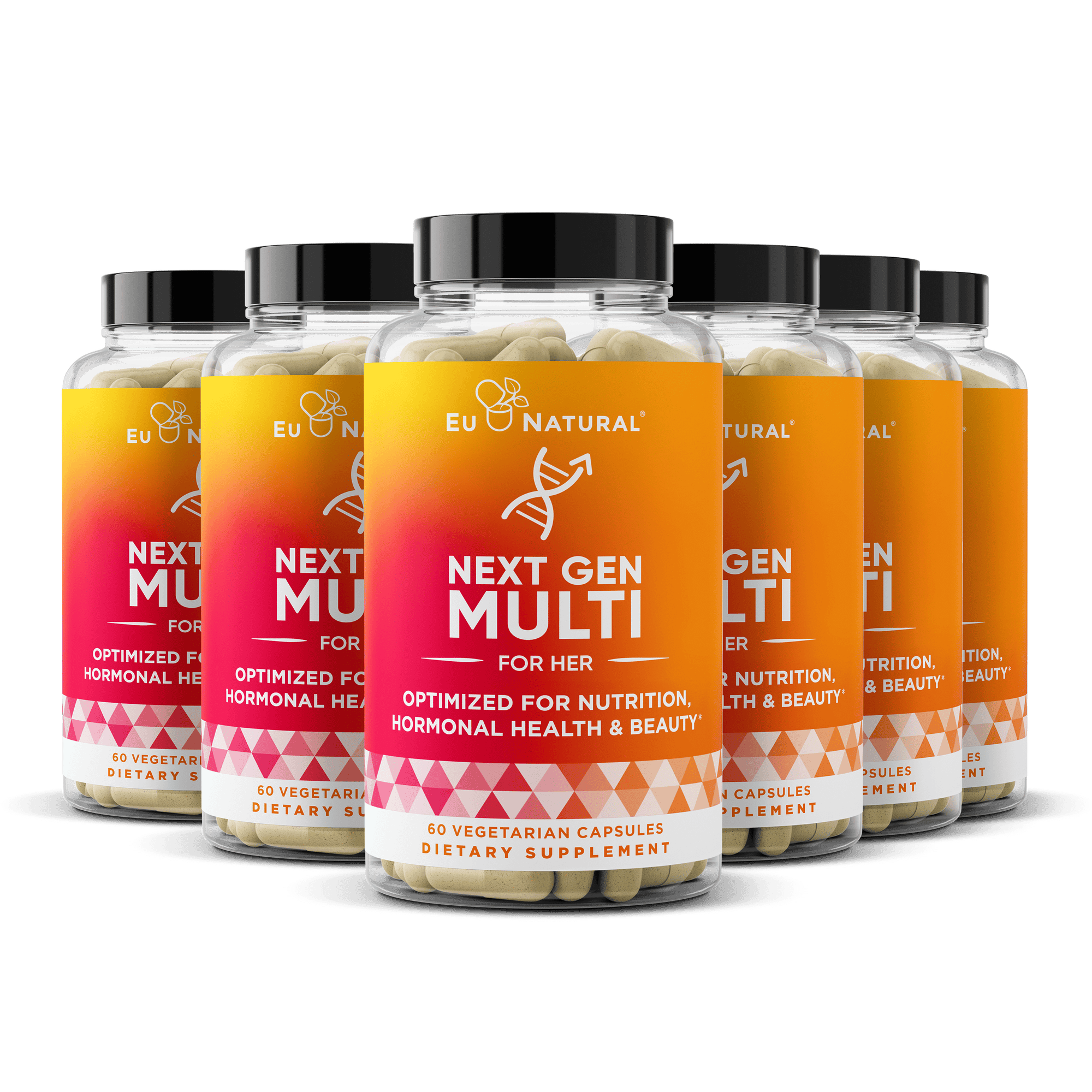 Eu Natural NEXT GEN FOR HER MULTIVITAMIN FOR WOMEN 6 PACK (formally known as ESSENTIALS, packaging may vary)
