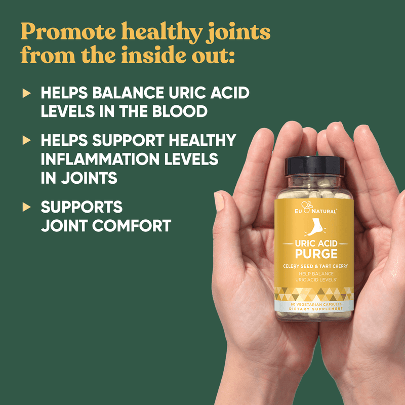 Eu Natural PURGE! Uric Acid Cleanse & Joint Health (3 Pack)