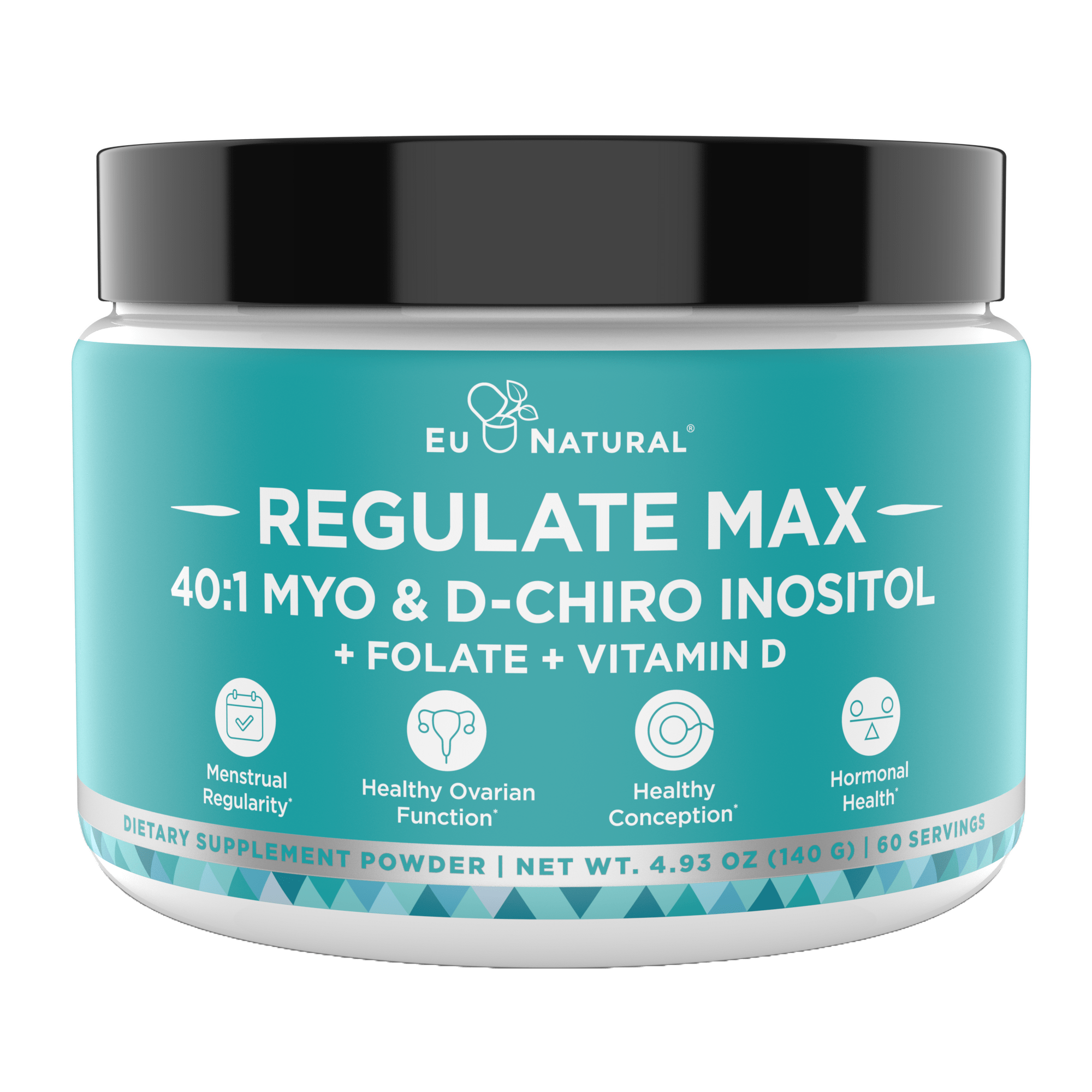 Regulate MAX – Myo & D-Chiro Inositol Powder - Hormonal Balance & PCOS Nutritional Support