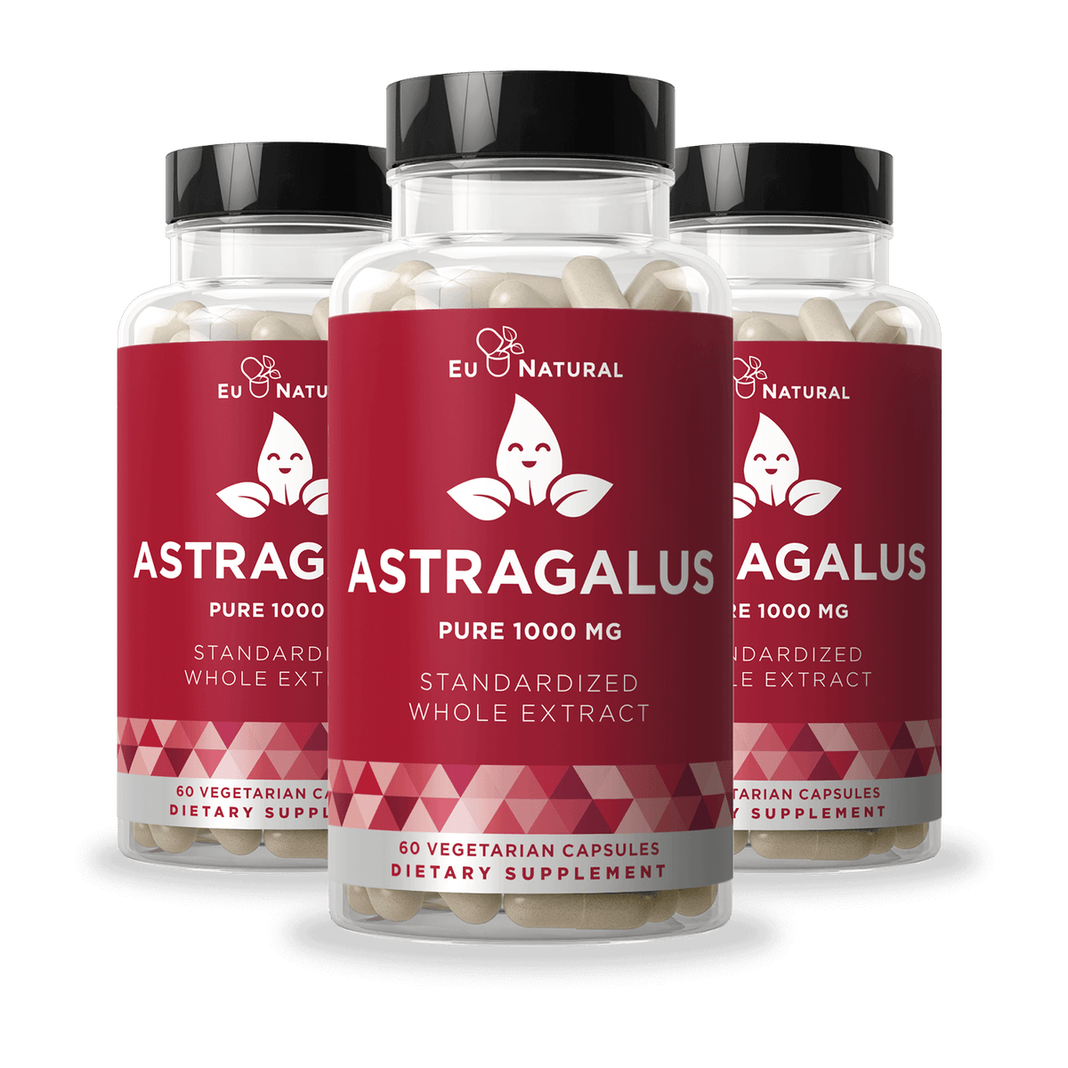 Eu Natural ARMOR 3 ASTRAGALUS PURE 1000 MG Immunity (3 Pack)