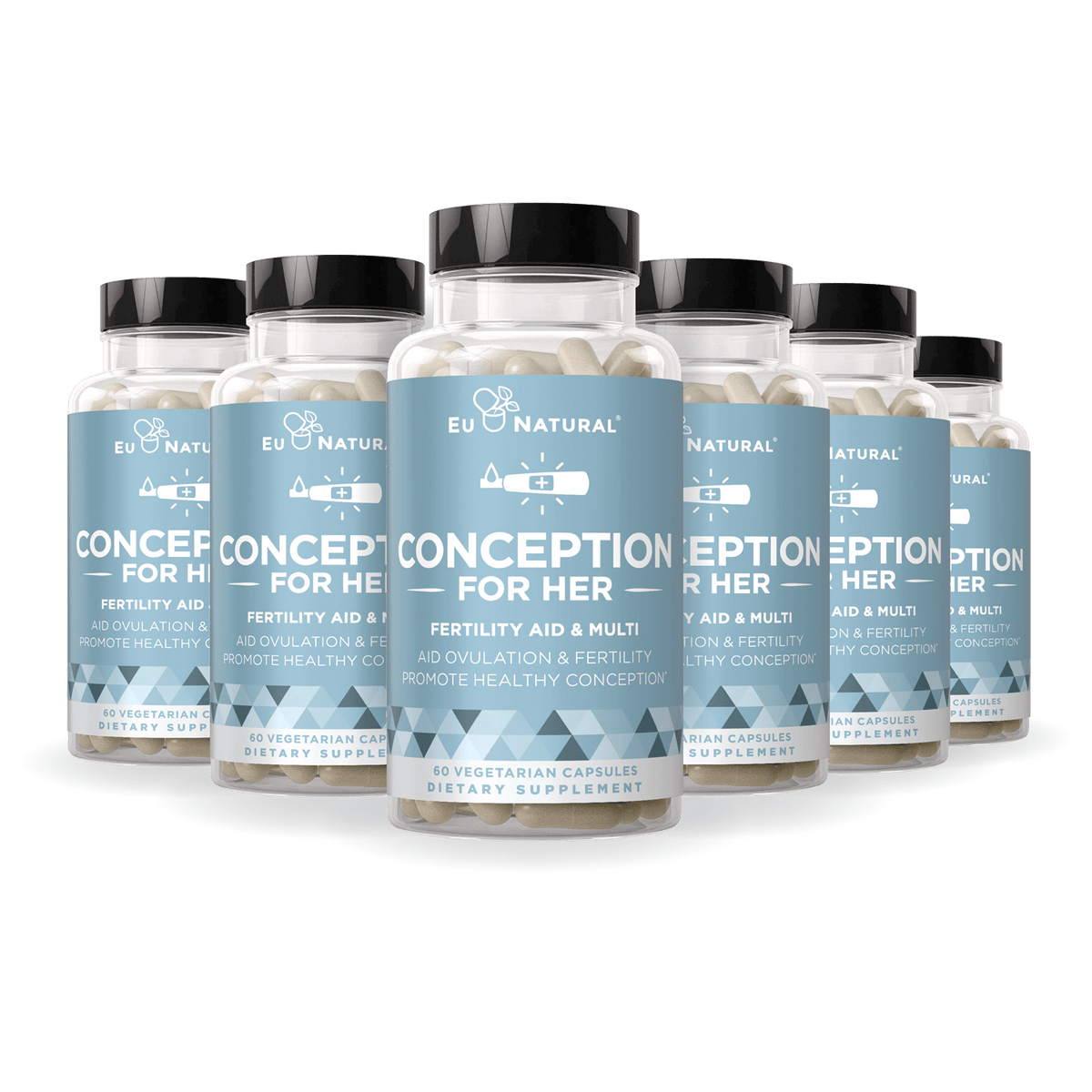 Eu Natural CONCEPTION FOR HER  Fertility Aid &amp; Multi (6 Pack)