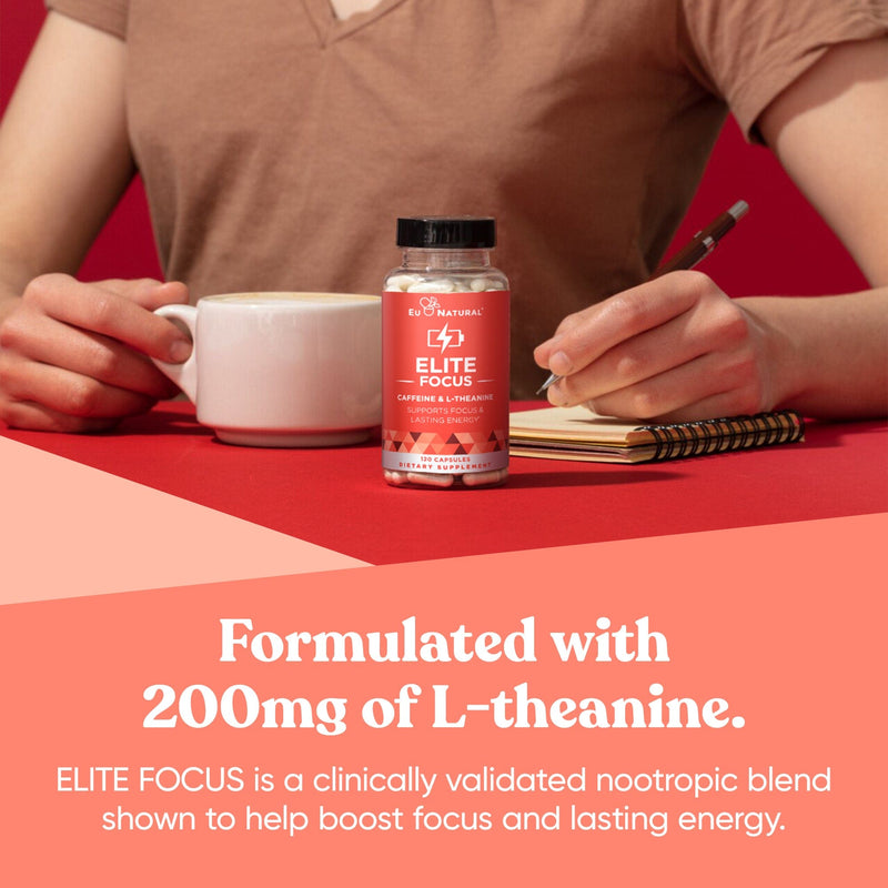 Eu Natural ELITE FOCUS <br>Clinically Researched Nootropic Blend
