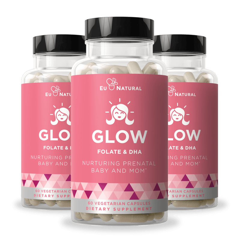 Eu Natural GLOW Prenatal Vitamins (3 Pack)