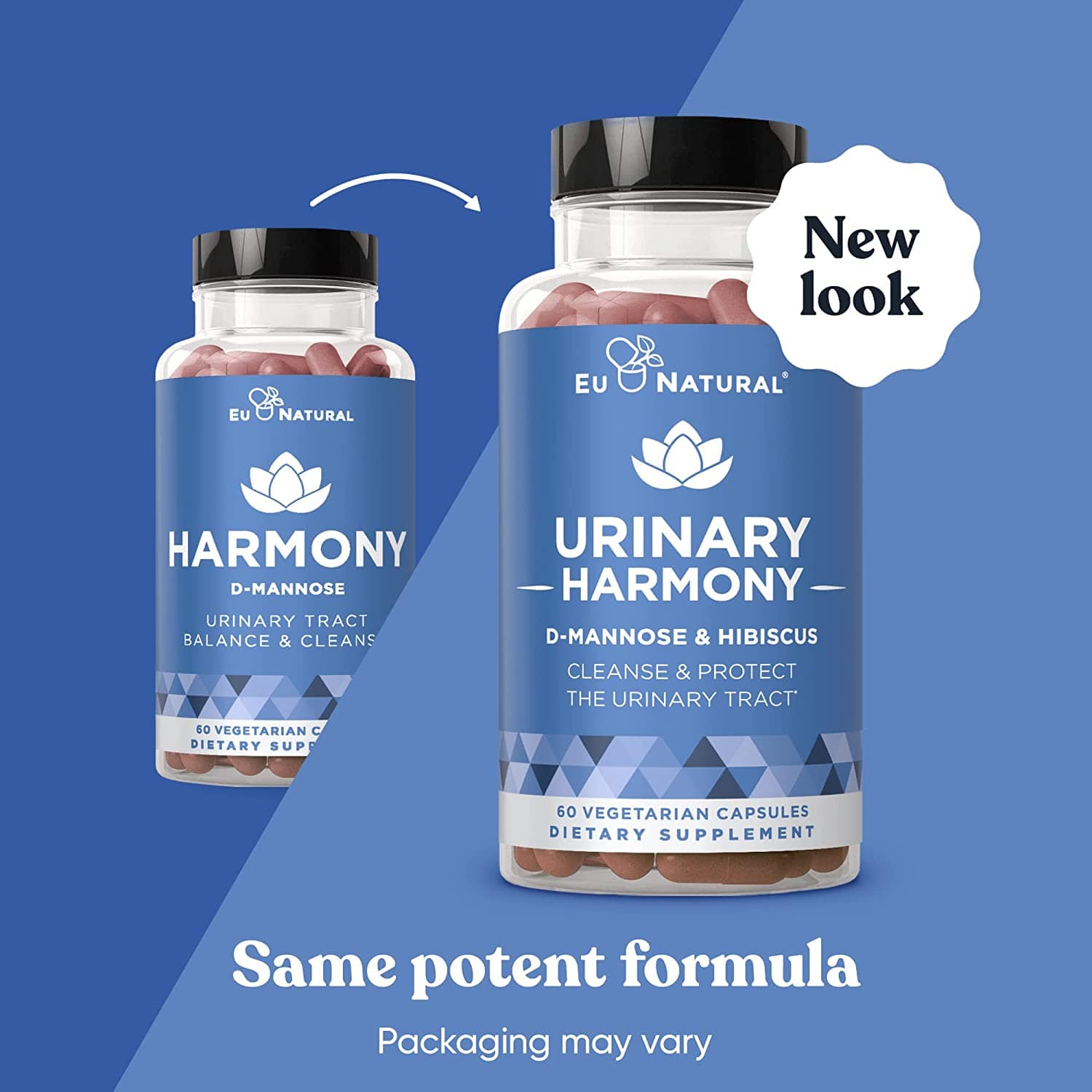 HARMONY D-Mannose Urinary Tract & Bladder Supplement - Eu Natural