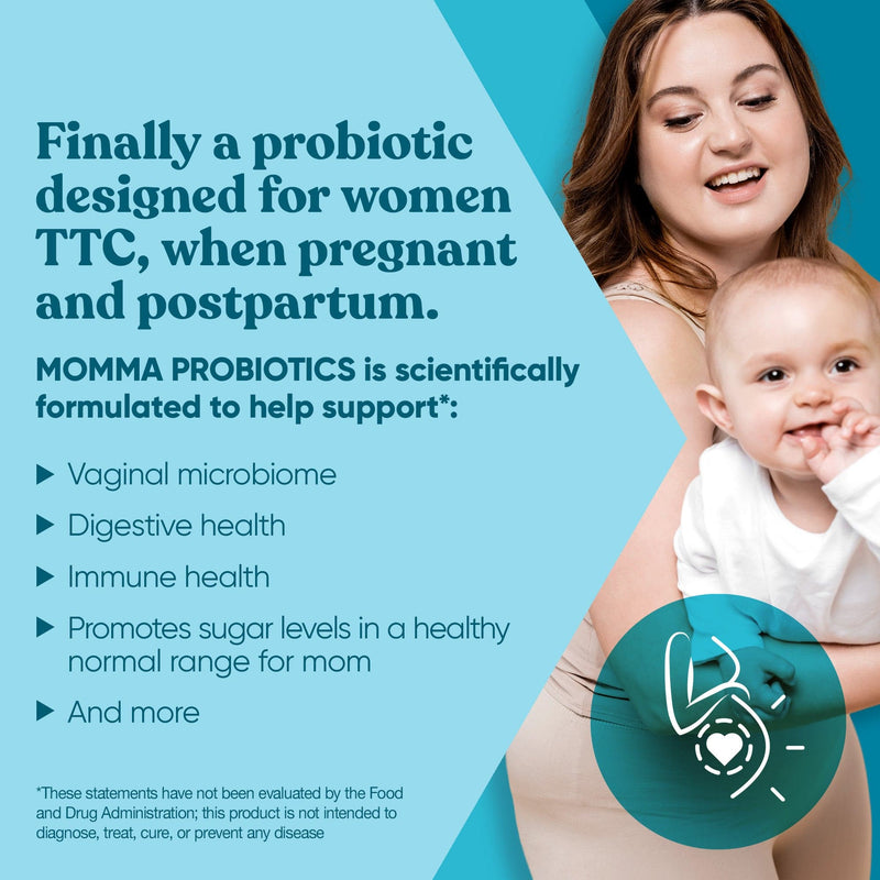 Eu Natural MOMMA PROBIOTICS  Probiotics For Every Stage of Motherhood (3 Pack)