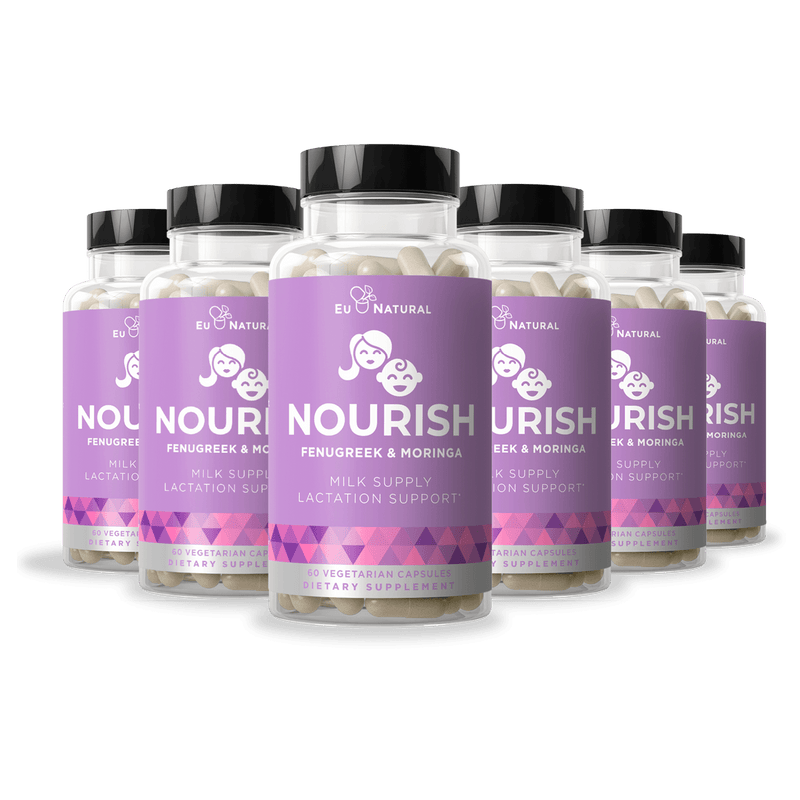 Eu Natural NOURISH Lactation Support Postnatal Vitamins (6 Pack)