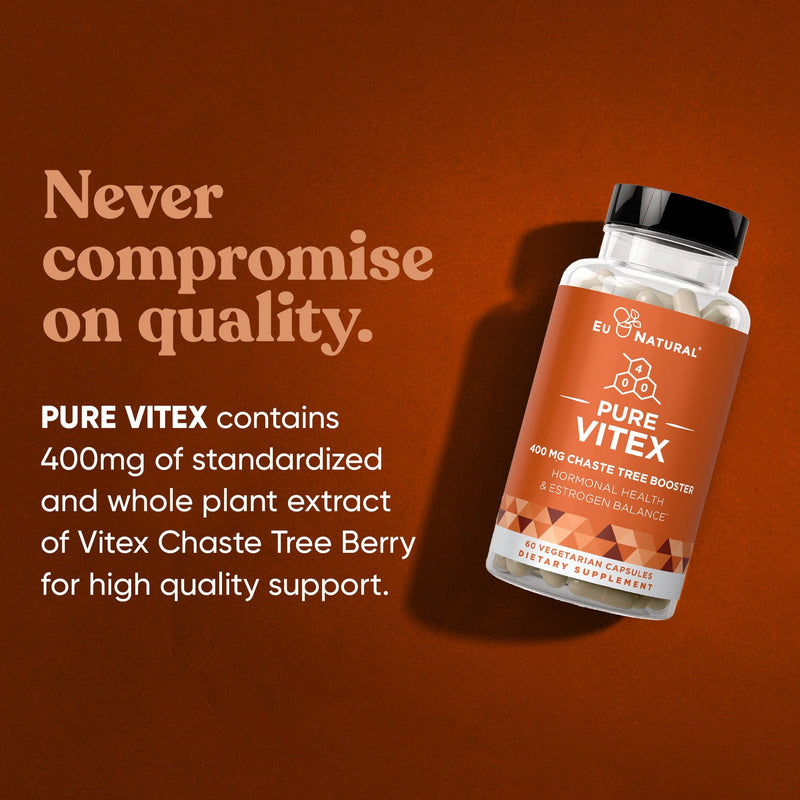 Eu Natural PURE VITEX <br>Chaste Tree Hormone & Estrogen Balance <br>(3 Pack)