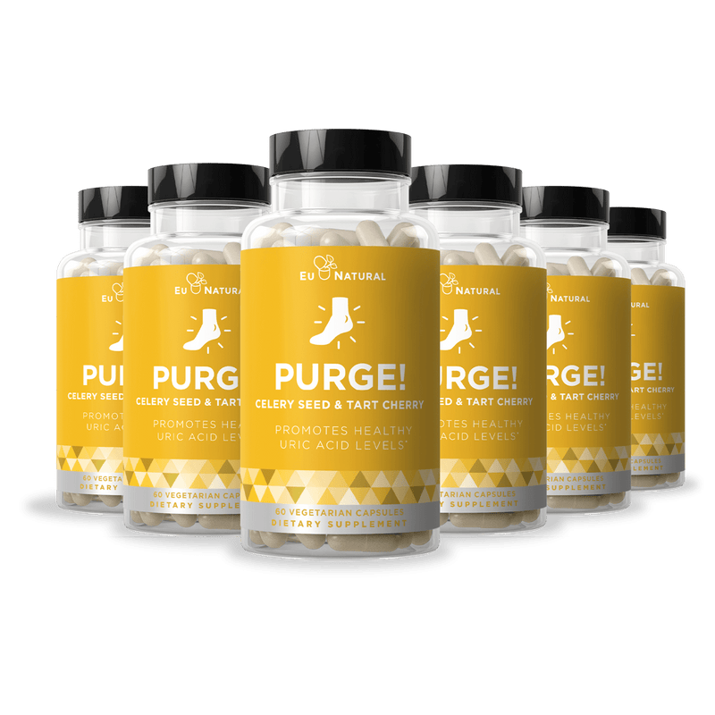 Eu Natural PURGE! Uric Acid Cleanse & Joint Health (6 Pack)