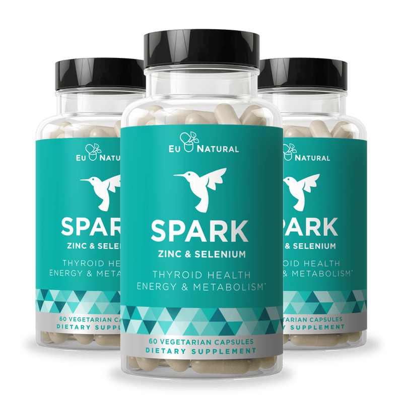 Eu Natural SPARK Thyroid Support & Energy Metabolism (3 Pack)