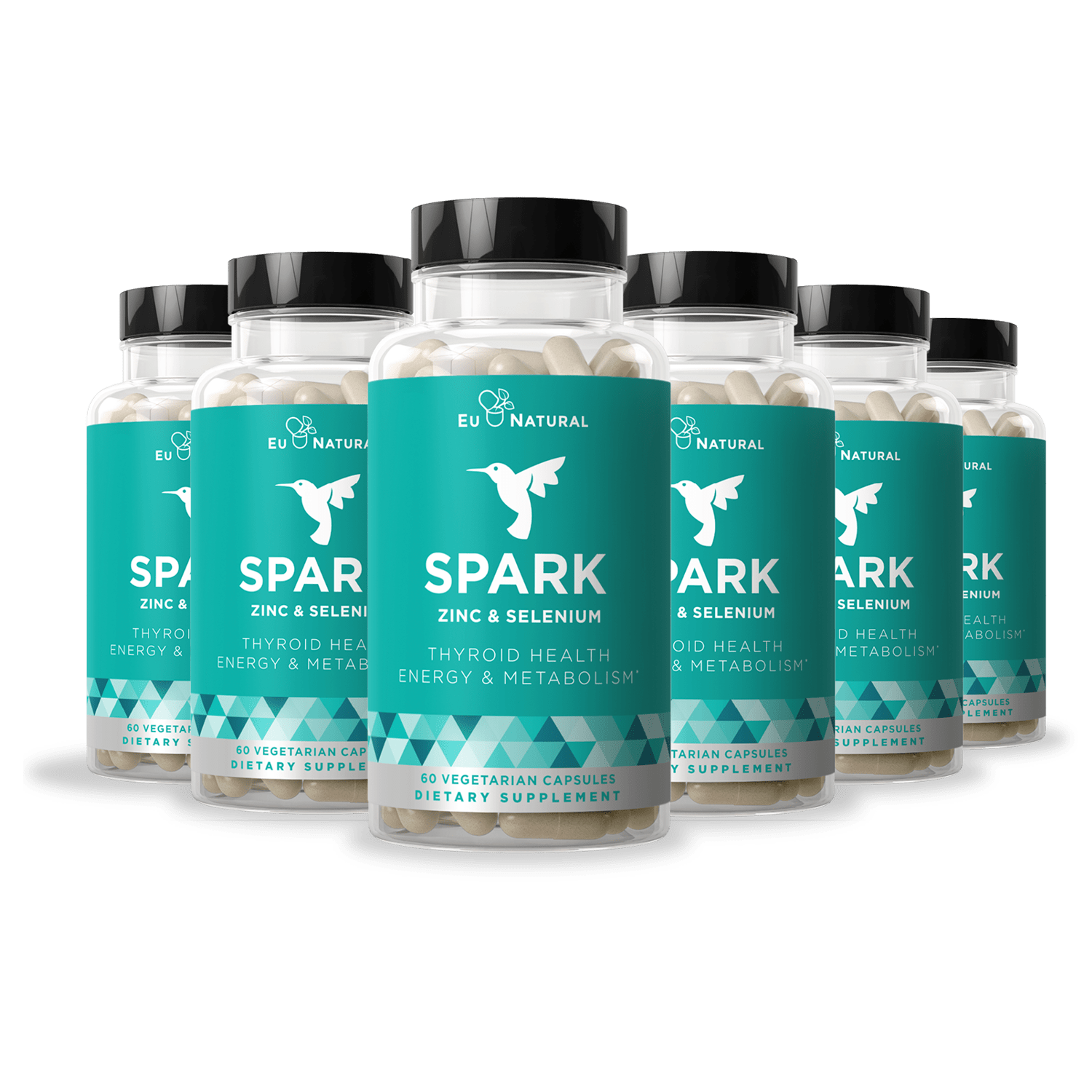 Eu Natural SPARK Thyroid Support & Energy Metabolism (6 Pack)