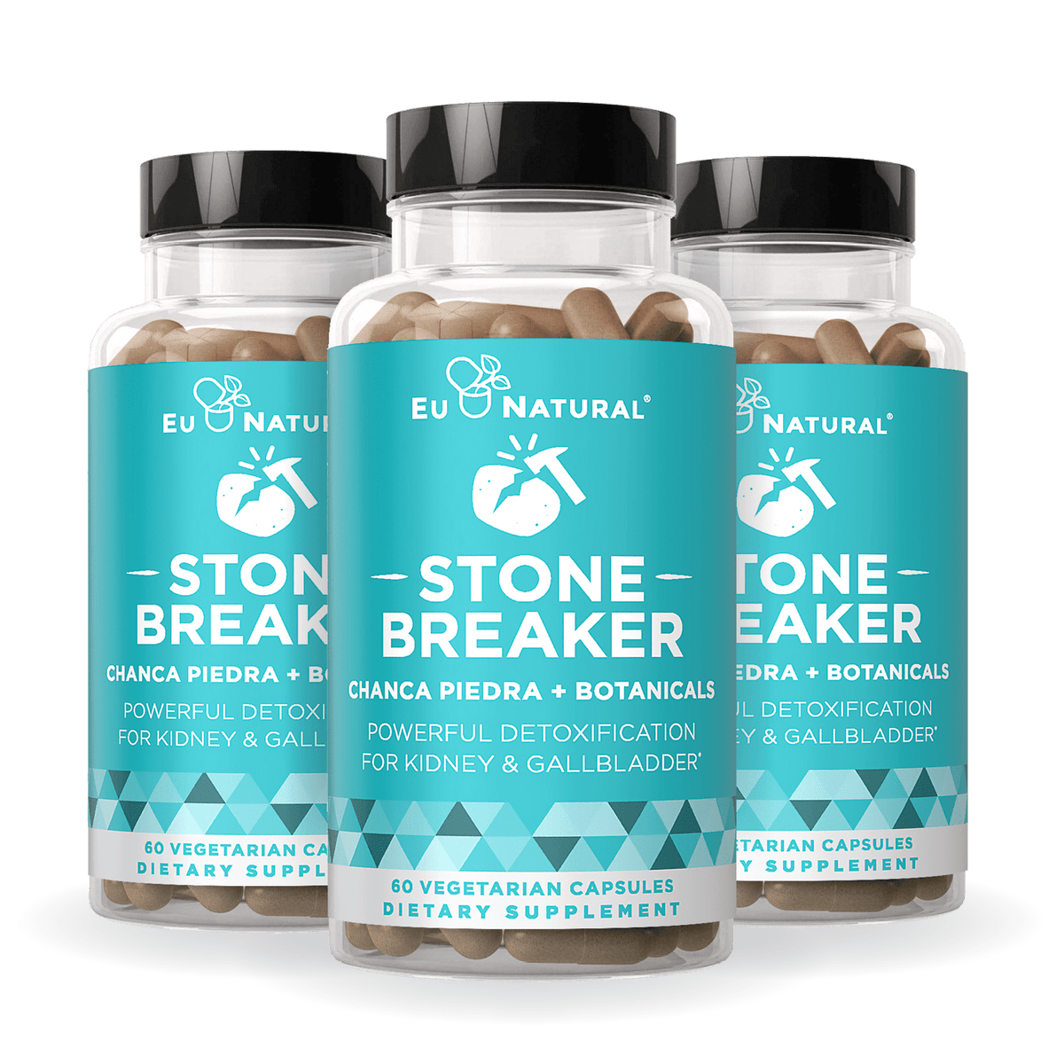Eu Natural STONE BREAKER Kidney &amp; Gallbladder Cleanse (3 Pack)